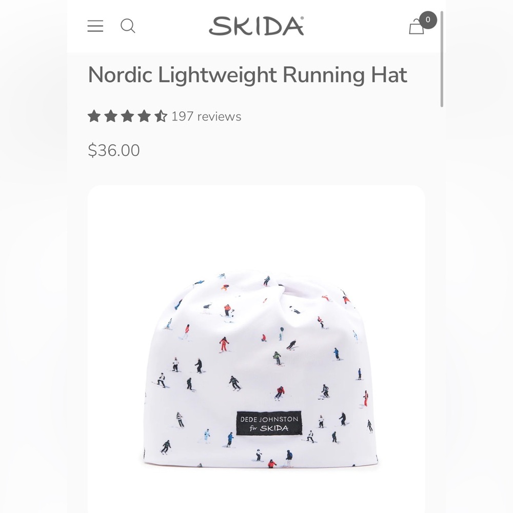 Skida Nordic Lightweight “Crowded Slopes” Hat